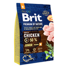 BRIT BY NATURE PREMIUM JUNIOR karma sucha szczeniąt średnich ras Kurczak rozmiar  M 3kg