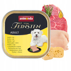 ANIMONDA Vom Feinsten Adult mokra karma dla psa Indyk z Serem 150g