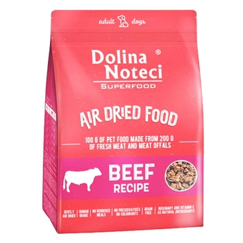 DOLINA NOTECI SUPERFOOD Karma suszona dla psa Wołowina 1 kg