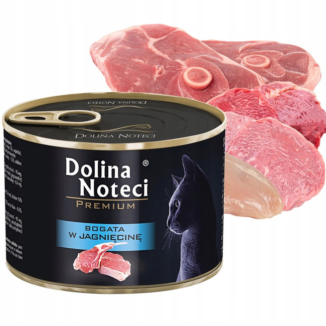 DOLINA NOTECI Premium Karma Mokra dla kota mix smaków 4 x 185 g bezzbożowa