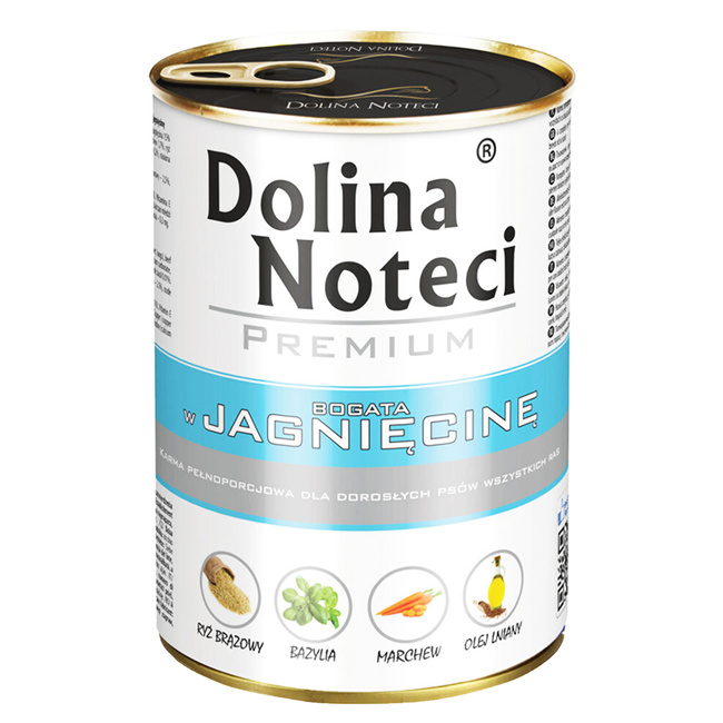 DOLINA NOTECI Premium mokra karma dla psa MIX Smaków 10 x 400g bez zbóż