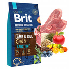 Brit by Nature 8 kg Sensitive Lamb sucha karma dla psów